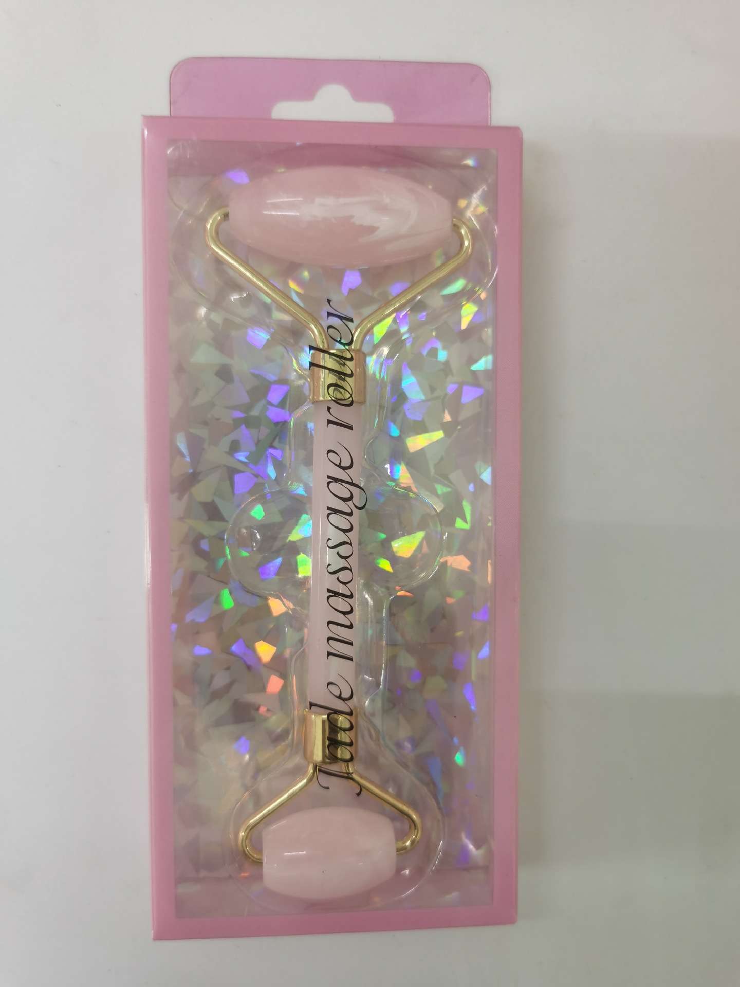 Jade roller massage stick