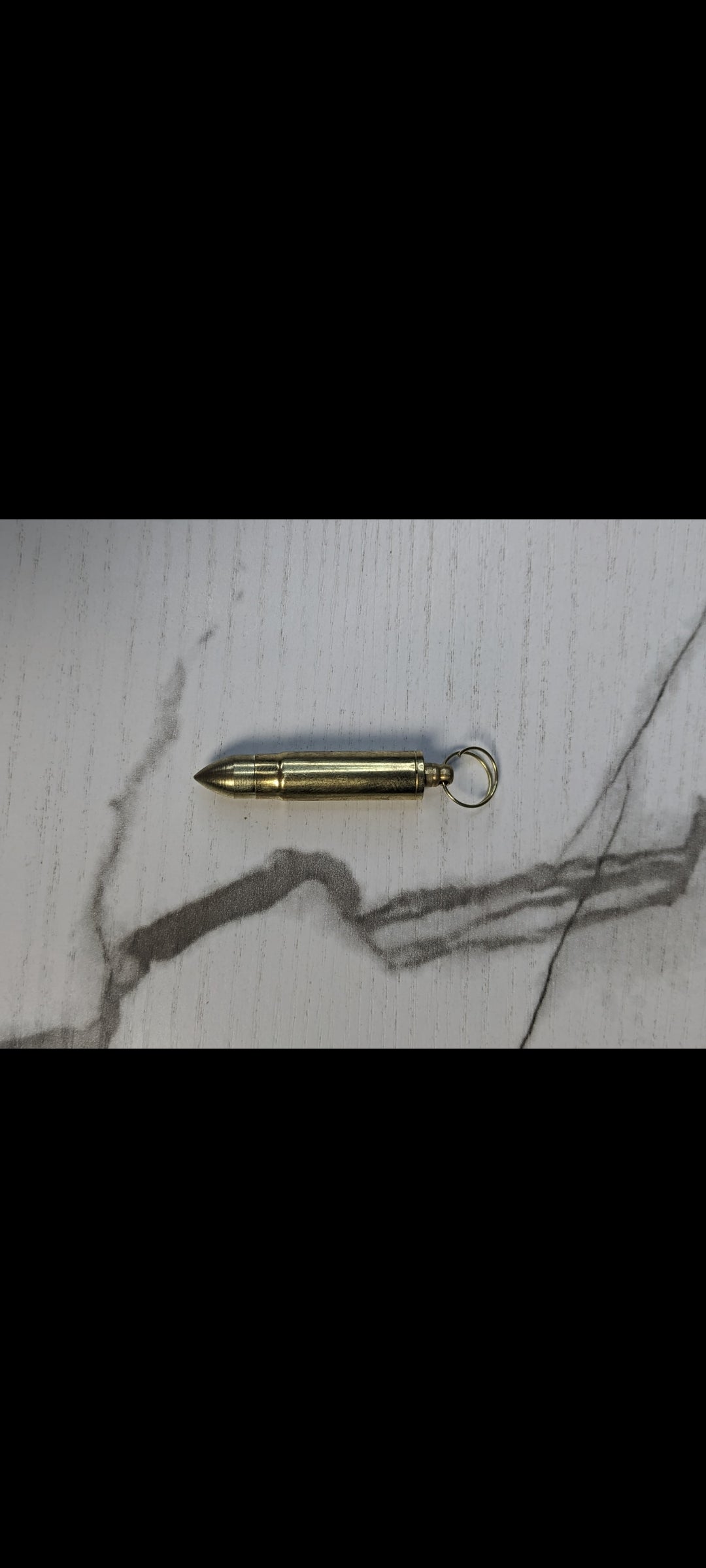 Bullet shape portable keychain