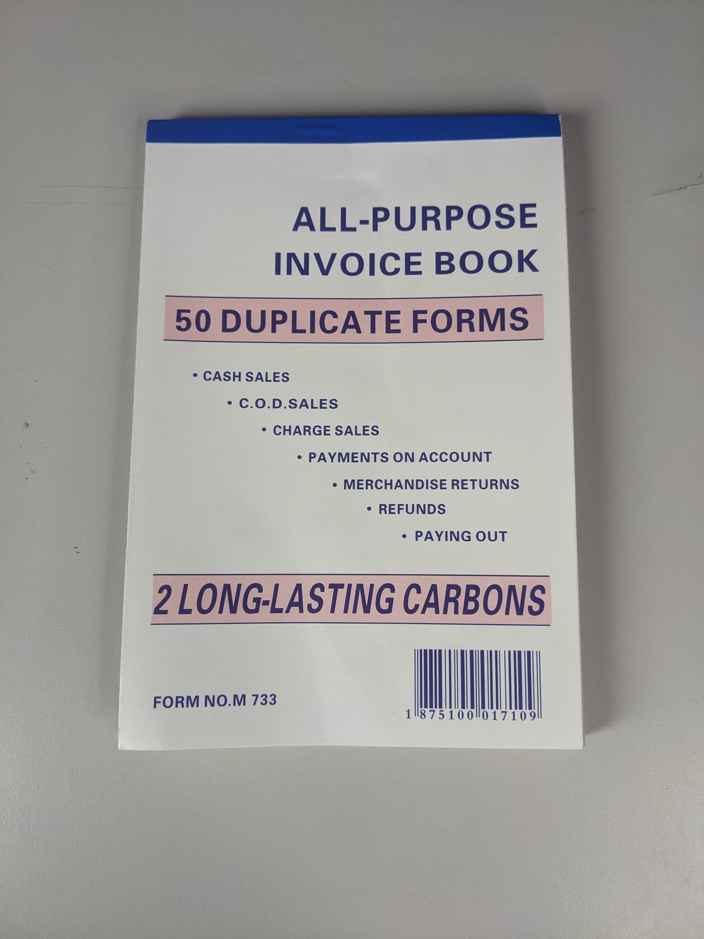 All Purpose Invoice Book (Hard copy)