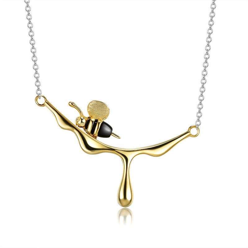 Bee & Honey pendant