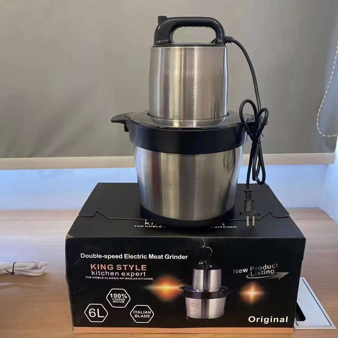 6L Multi Functional Stainless Processor can process Palm kernel/Pounded Yam/ Grind Meat & Chicken bone