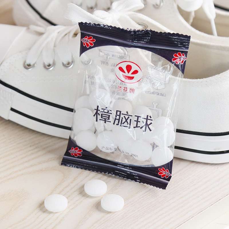 1 pack Camphor Pills Wardrobe Deodorizer and insect Repellent