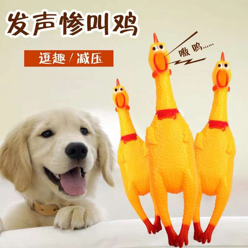 Duck screaming toy Dog toy boredom relief