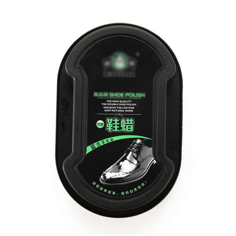 Big Foam Leather Shoe Clourless wax polish Brush