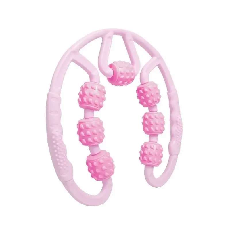 New Seven-Wheel Ring Clip Leg Roller Wheel Large And Small Leg Part Roller Wheel Fitness Equipment