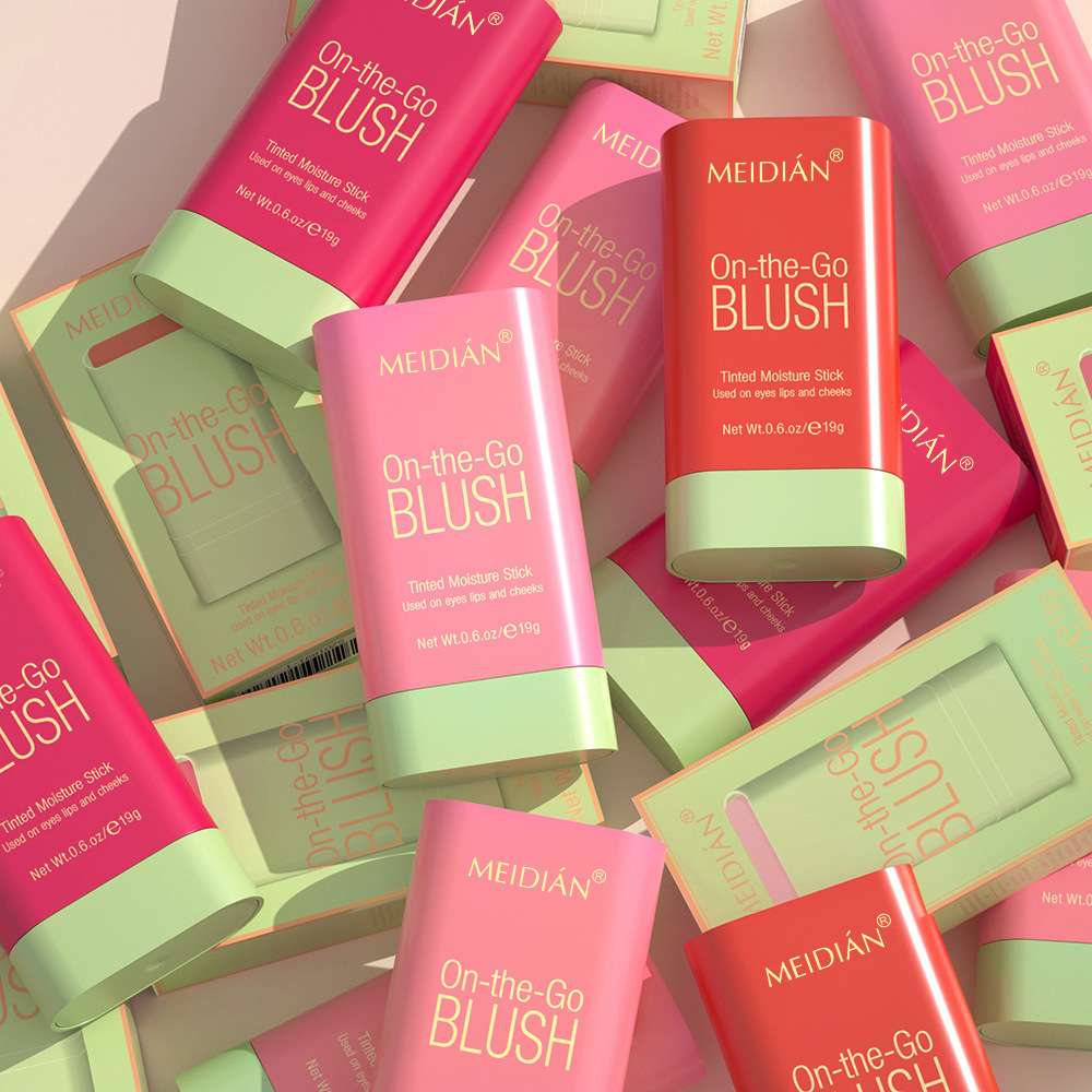 Hot Red - Korean on the Go Sweat proof blush