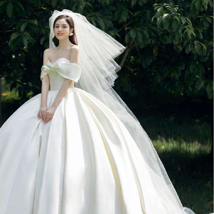 3m Three-Layer Bride Wedding Shape Photo Portrait Headwear
