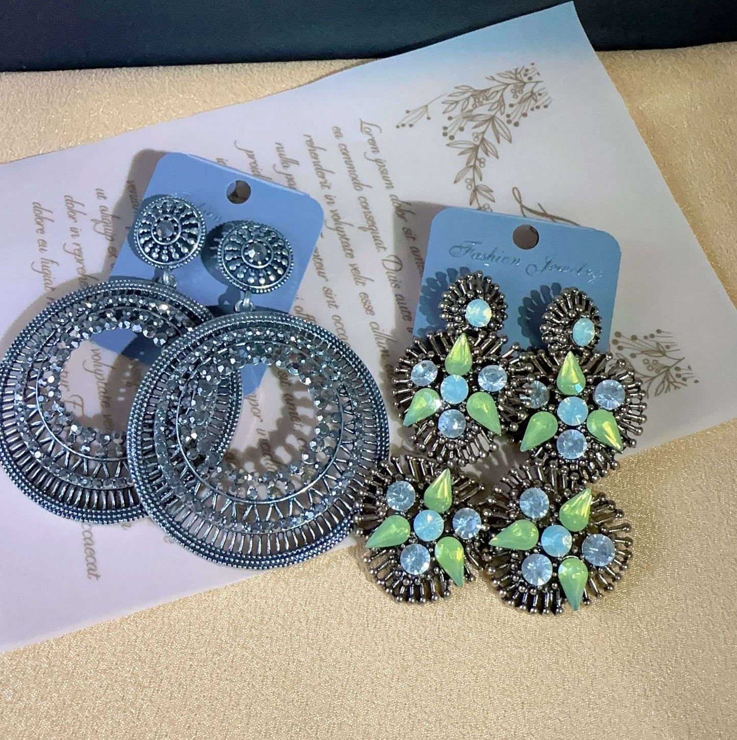 Wholesale Retro ethnic style earrings (Random Selection) non Tarnish