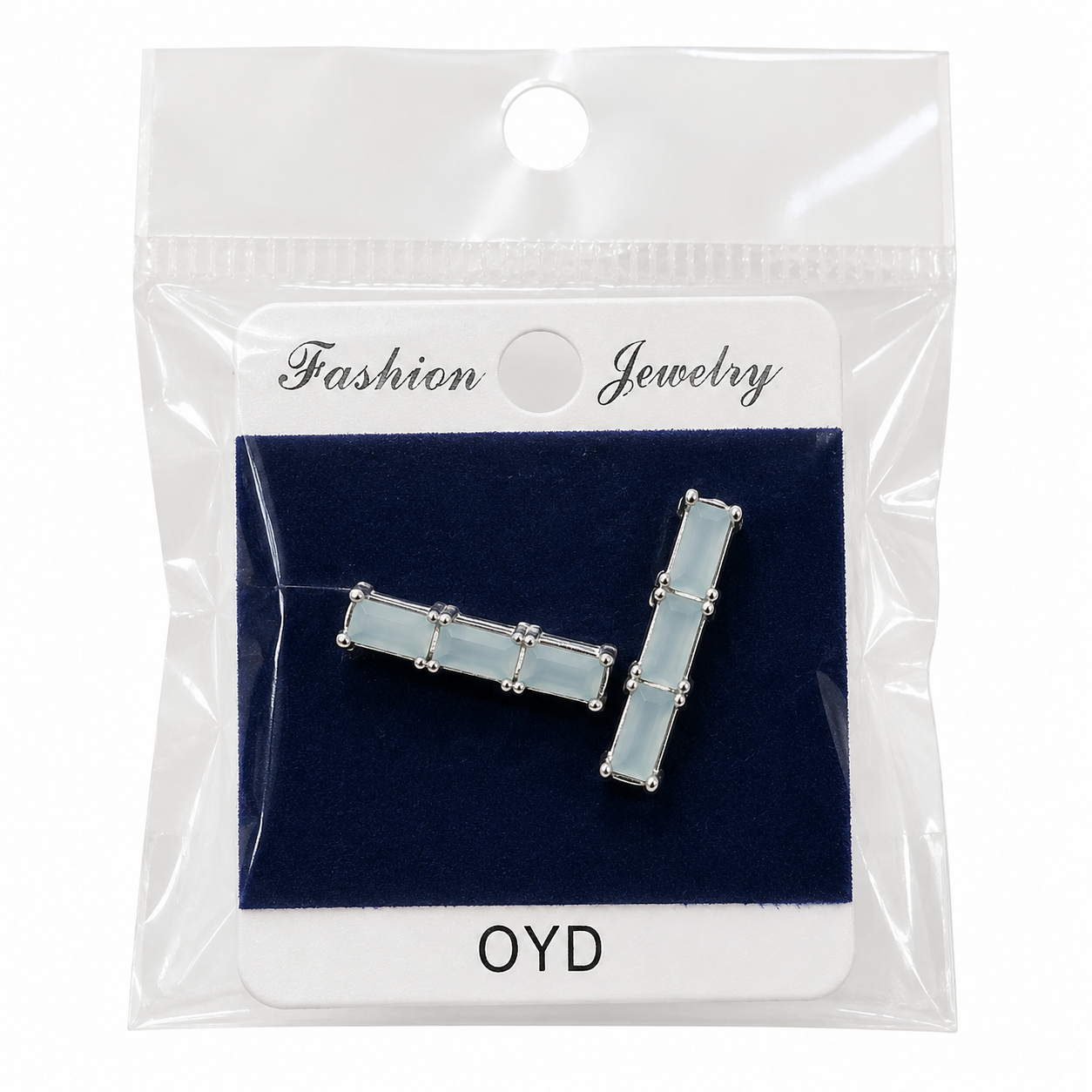 Minimalist Ice Bar Earrings