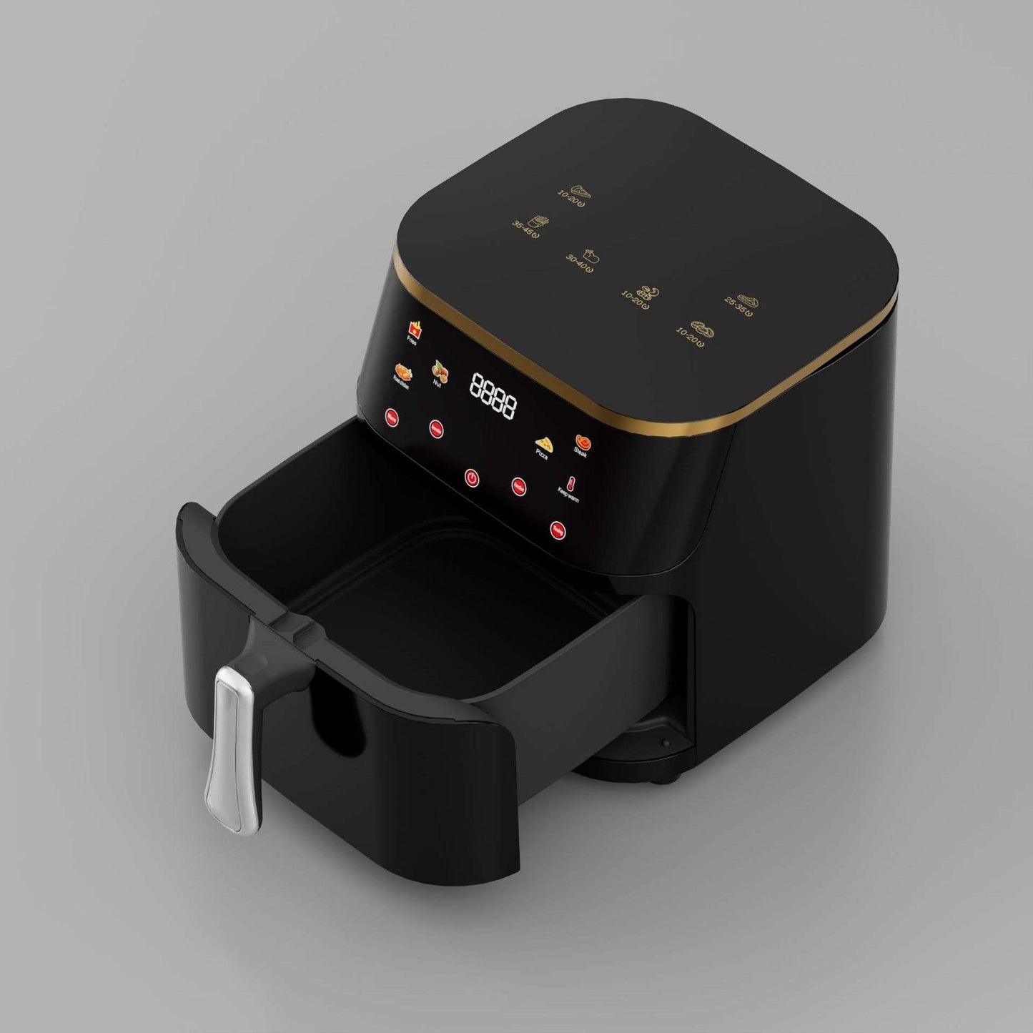 Commercial Grade
12L multifunctional large capacity visual airfryer