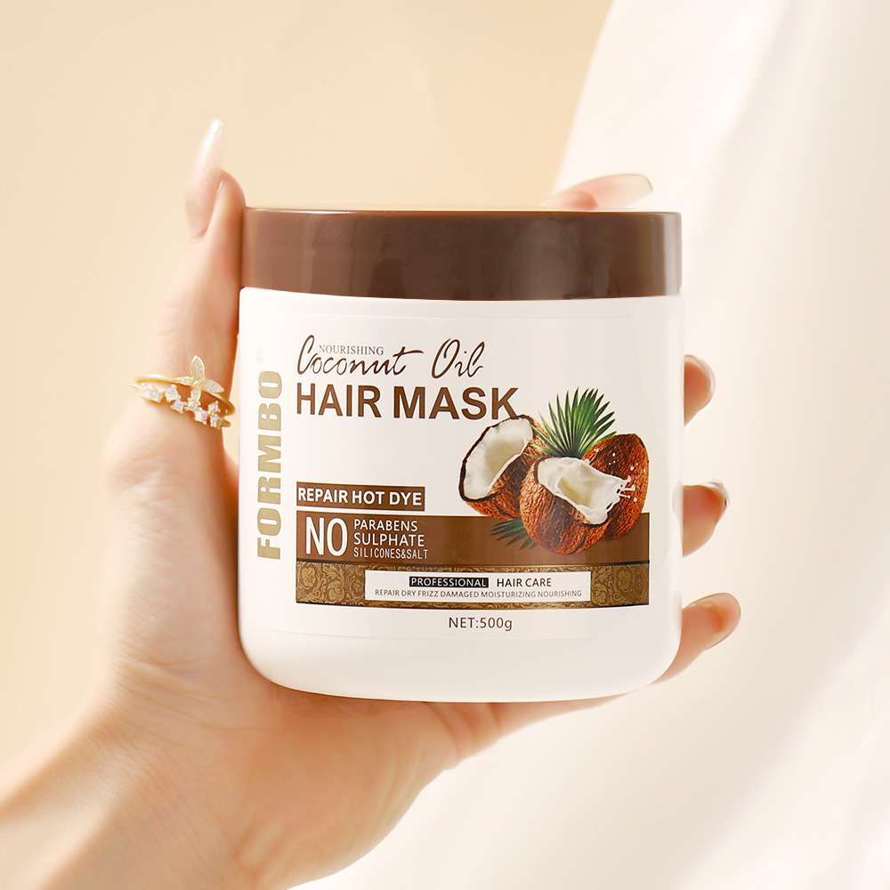 100% Natural Coconut oil hair MASK for virgin non relax & repair of damaged Relaxed hair