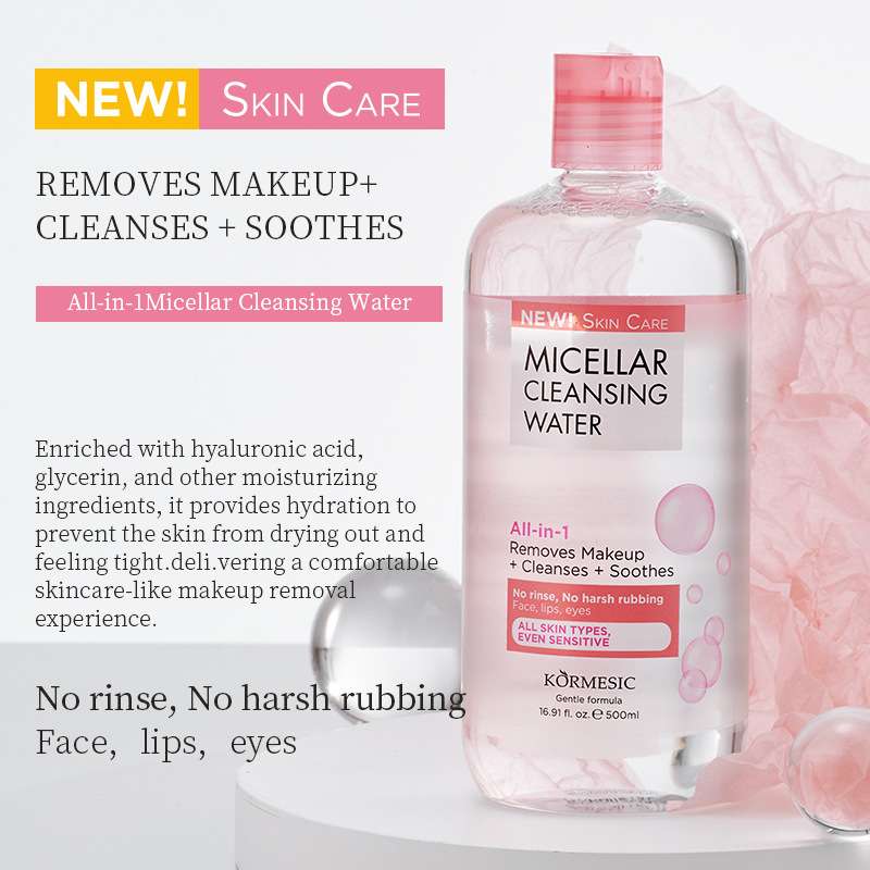 Rose-Miscellaneous Water Makeup Remover Facial Cleansing water 500ml