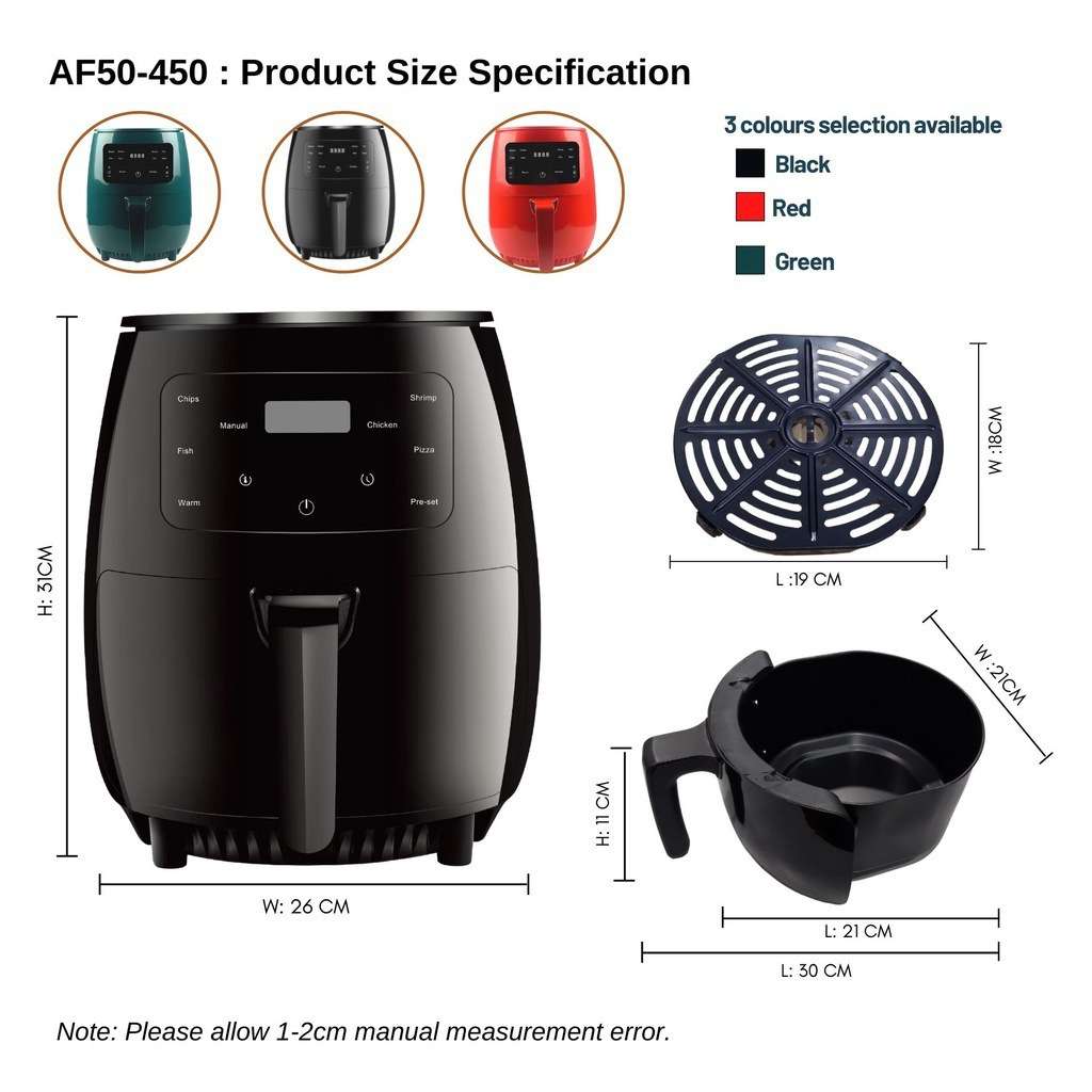 Multifunctional house hold Airfryer