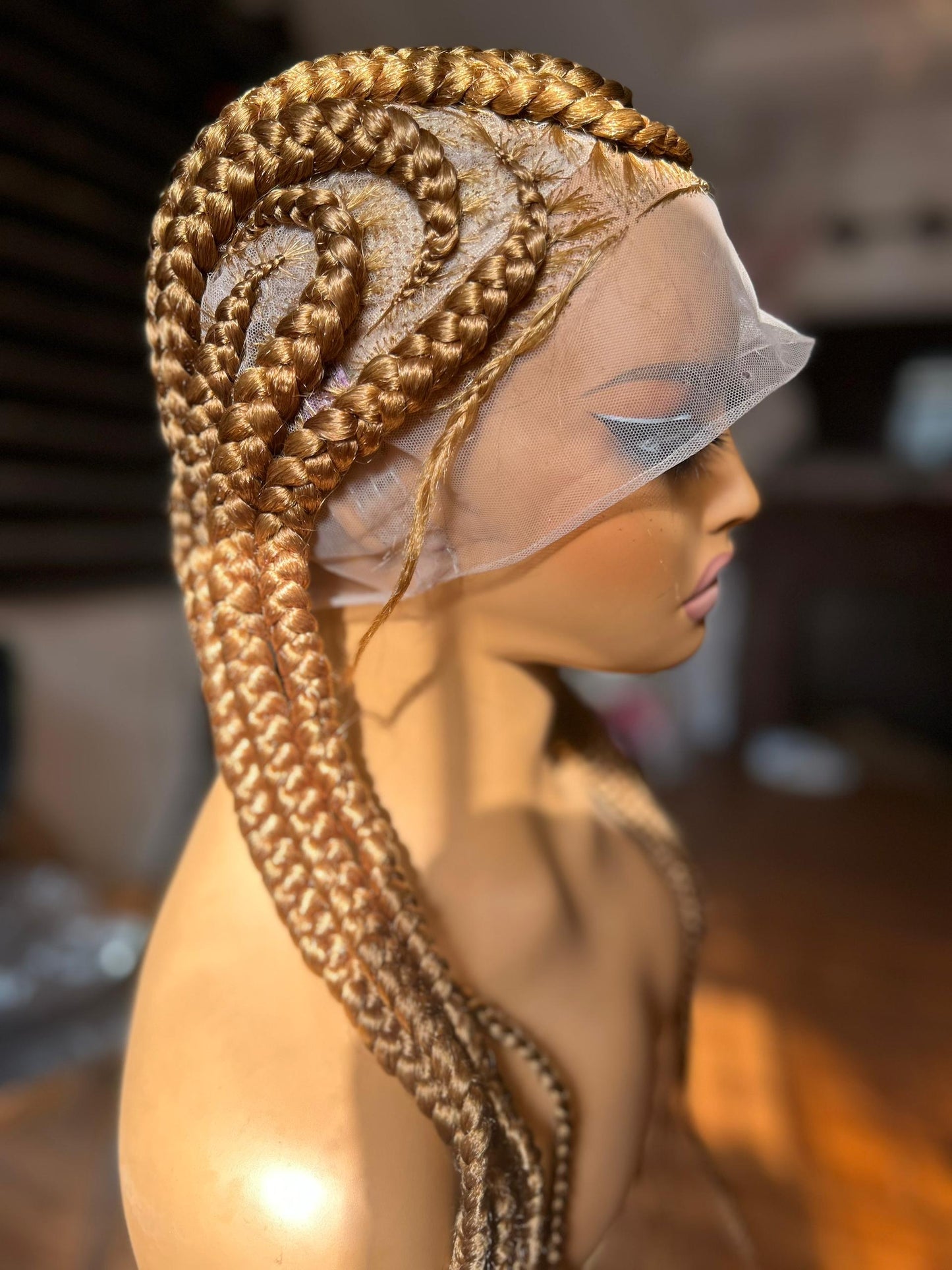 Glueless Braided Wig 0016