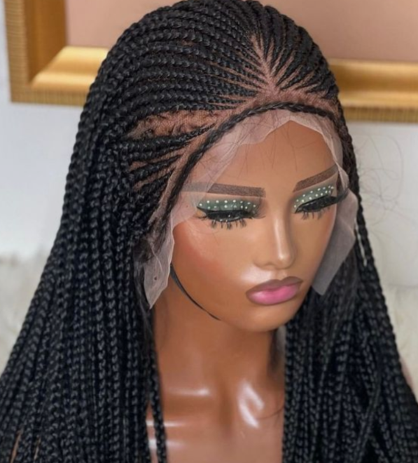 Glueless Braided Wig 0059