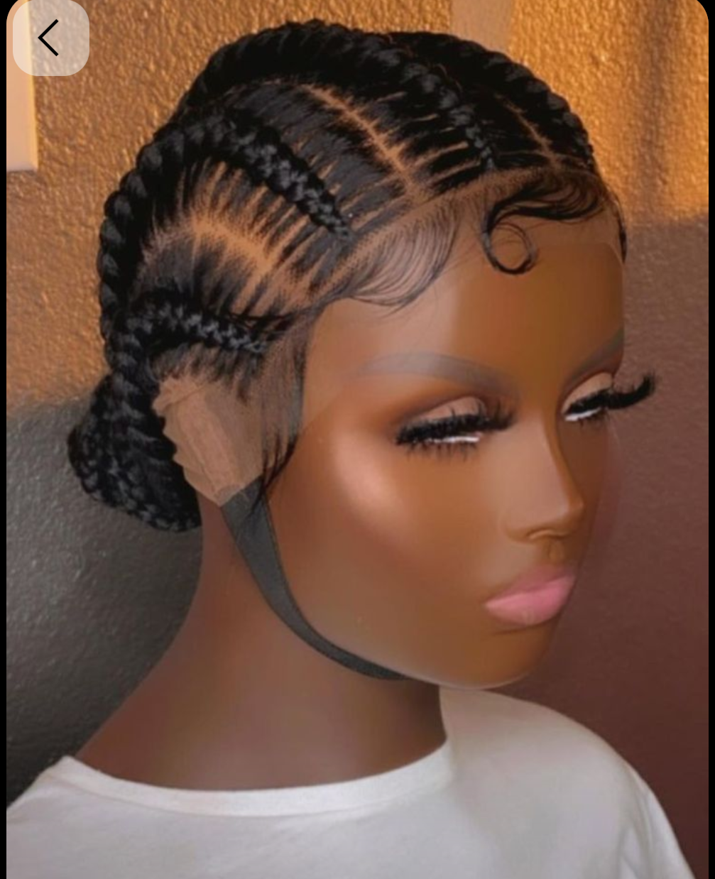 Glueless Braided Wig 0057