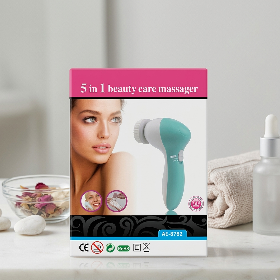 5in1 Beauty Care Massager Face brush A24