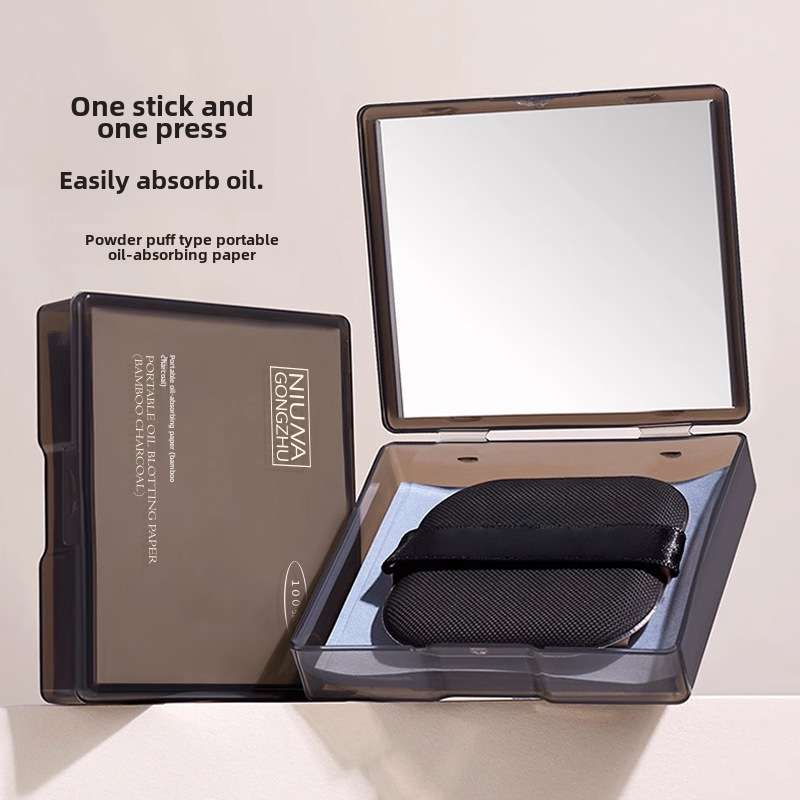 100pcs Portable bloating paper to keep oily makeup matte