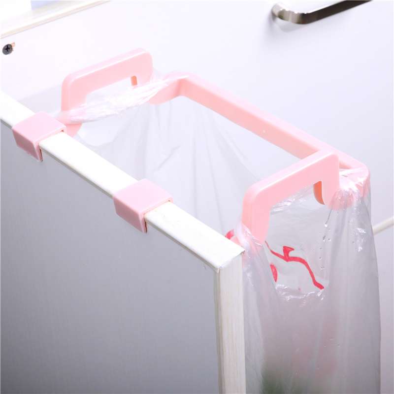 Pink Panda Plastic Door Back Garbage bag holder