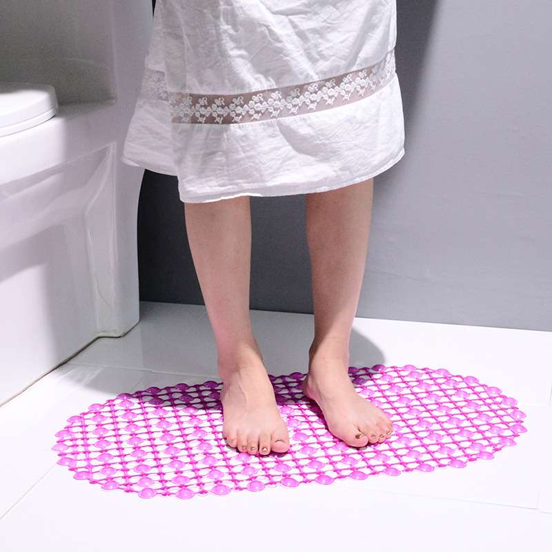Green pcs New PVC bathroom anti-slip mat bathroom mat