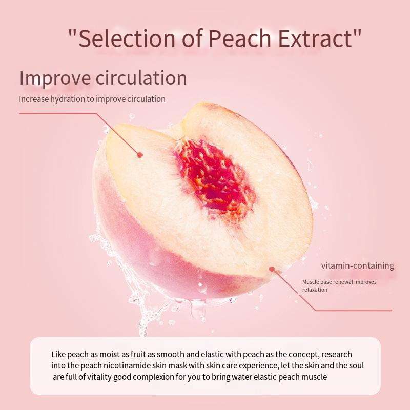 Peach Extract Rejuvenating and Moisturizing Mask