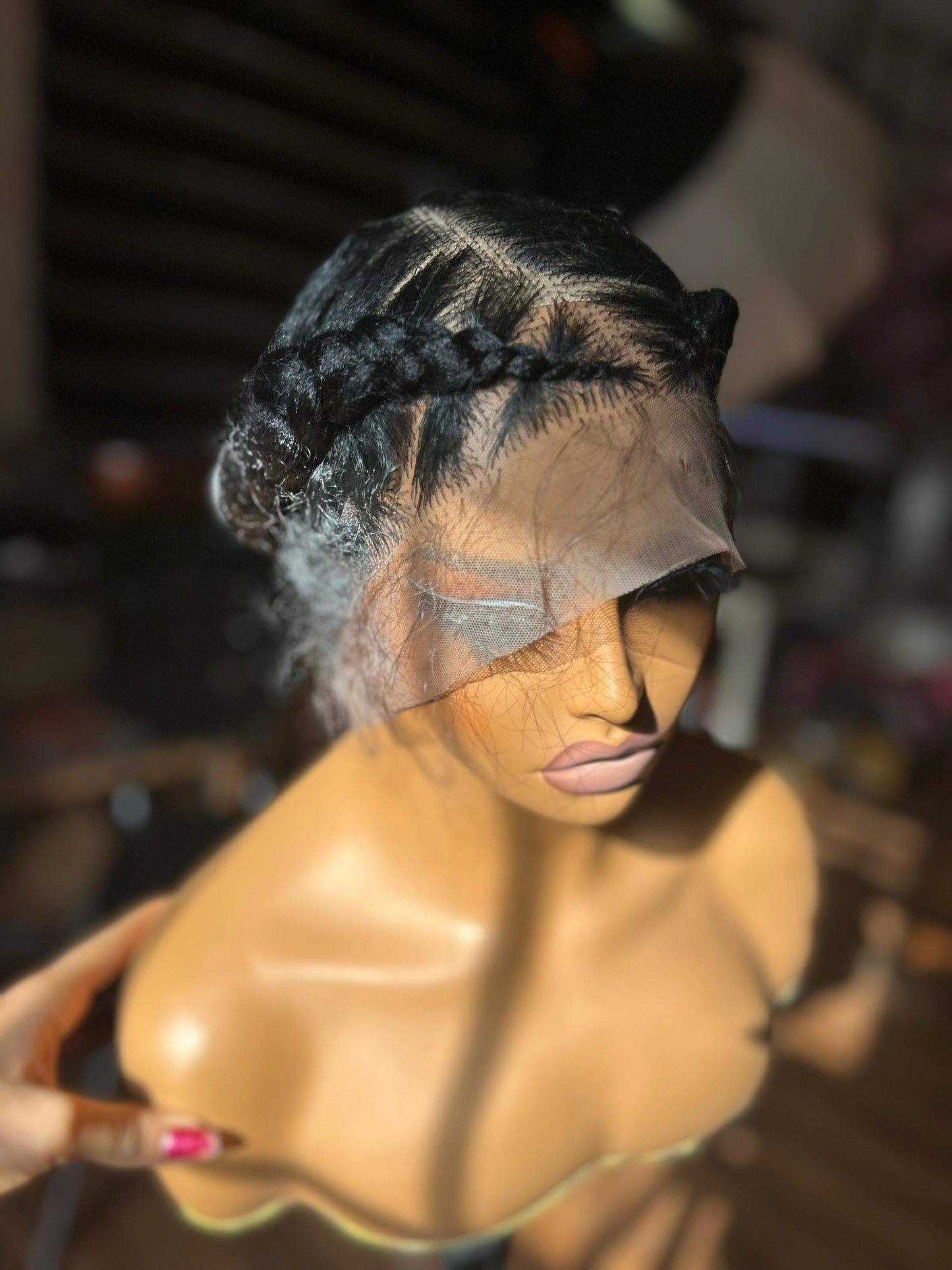 Glueless Braided Wig 0060