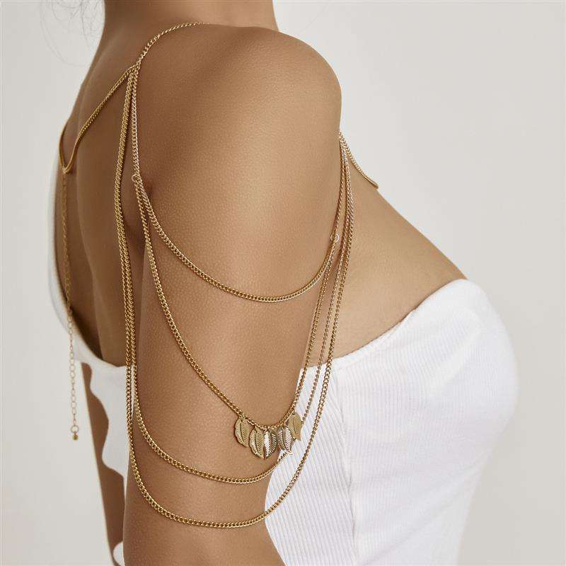 Gold leaf Shoulder accessories