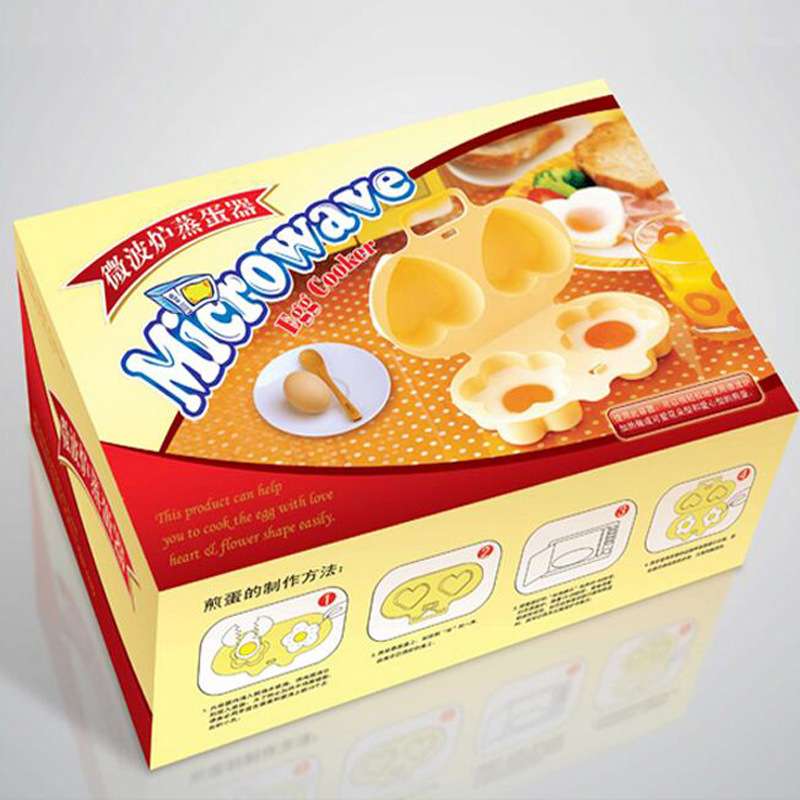 Microwave Oven Egg Steamer Fast Boiling Egg Pouch Egg Fryer