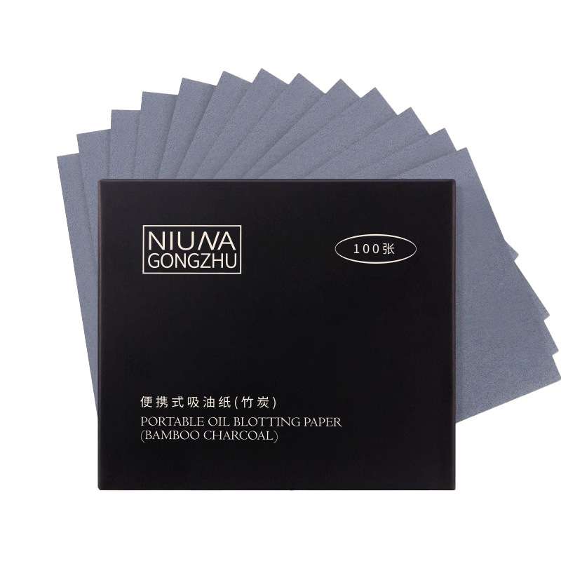100pcs Portable bloating paper to keep oily makeup matte
