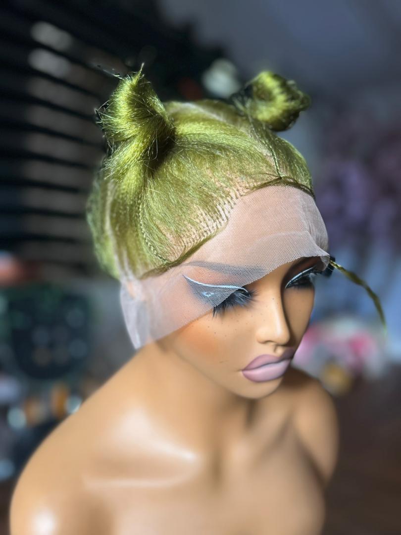 (green ) 360 Braider choice wig