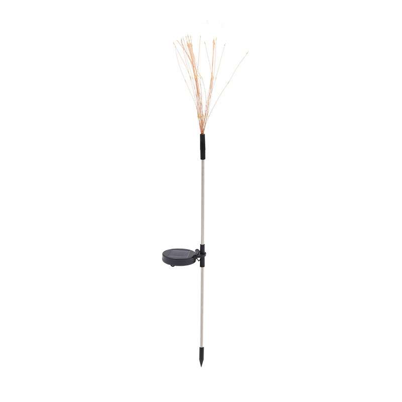 Solar Energy Plated Fireworks LED Gipsophila Copper Wire Flashing Light Outdoor Waterproof Lawn Courtyard Decorative Lantern