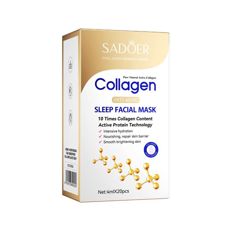 1 pcs SADOER collagen anti-wrinkle sleeping mask