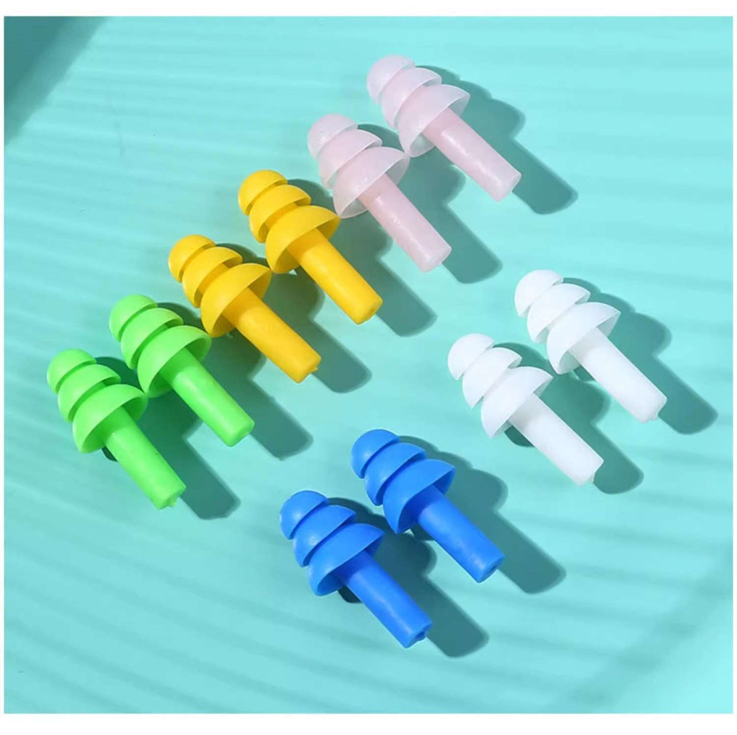 Anti noises, Sound proof Swimming waterproof silicone earplugs