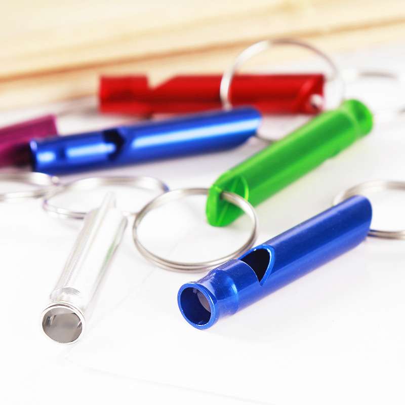 alloy life-saving whistle Keychain