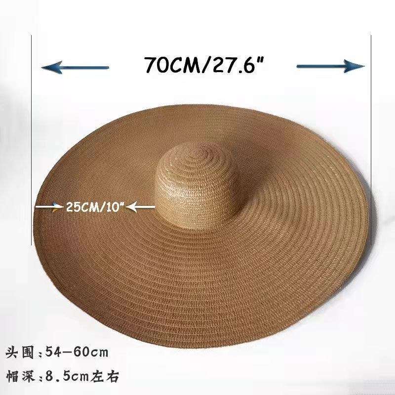 Brown boat cruise extra large hat