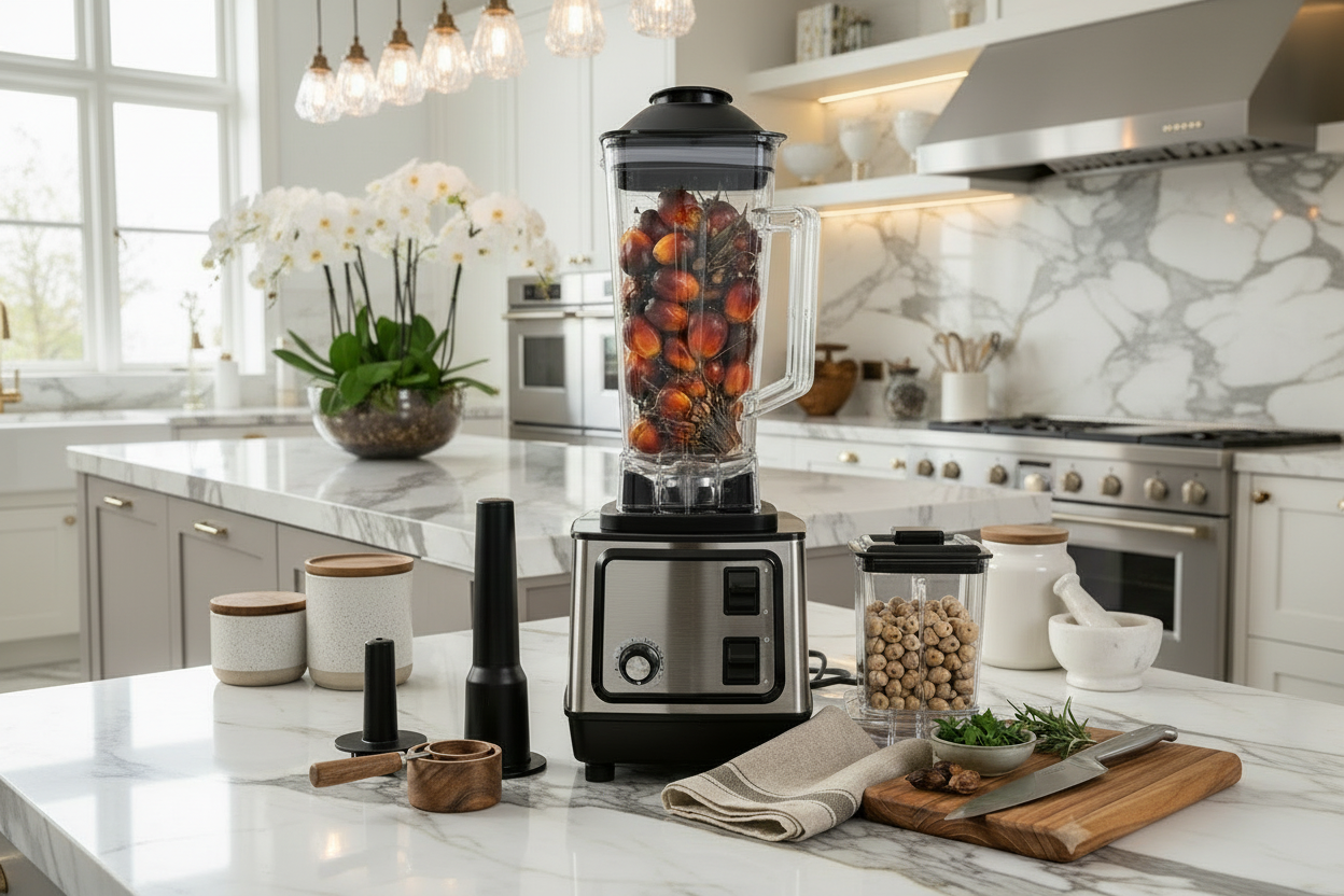 Matrix Blender with over heating protection sensor - Can blend Beans, Tigernut, Palm Kernal Smoothly