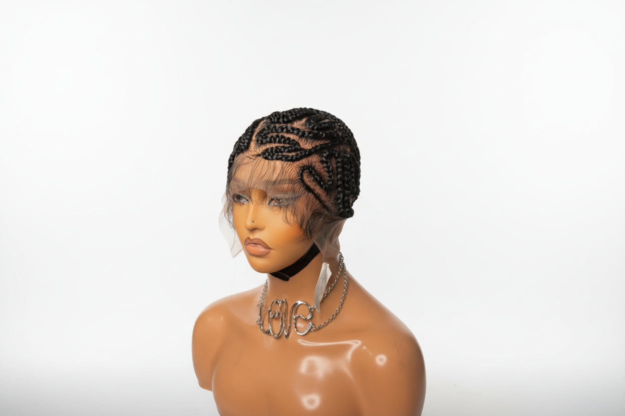 Braided Wig Glueless wig 0034