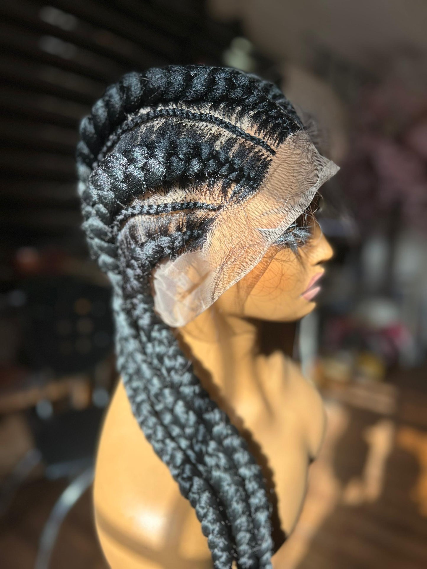 Glueless Braided Wig 0050