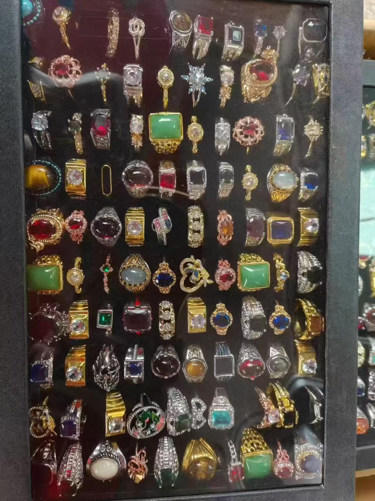 Pre-sale! | Exquisite rings, 100 pieces/box mixed wholesale jewelry Non tarnish