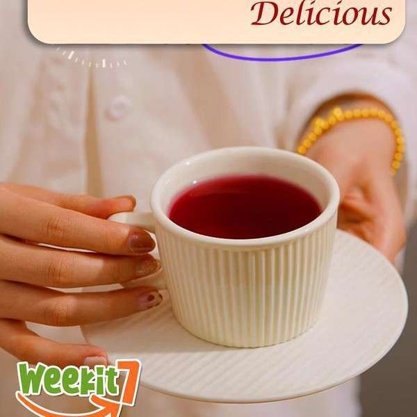 Preorder Acai Cranberry Fruit Powder Tea Anti aging tea for youthful skin