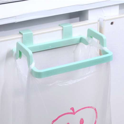 Green Panda Plastic Door Back Garbage bag holder