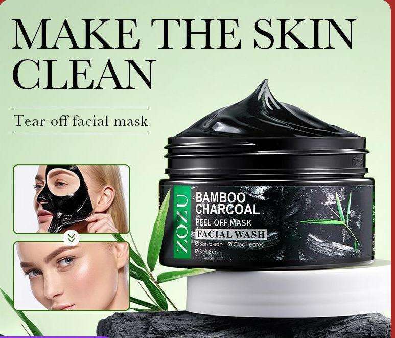ZOZU Bamboo Charcoal Peel-Off Mask Removes Blackheads