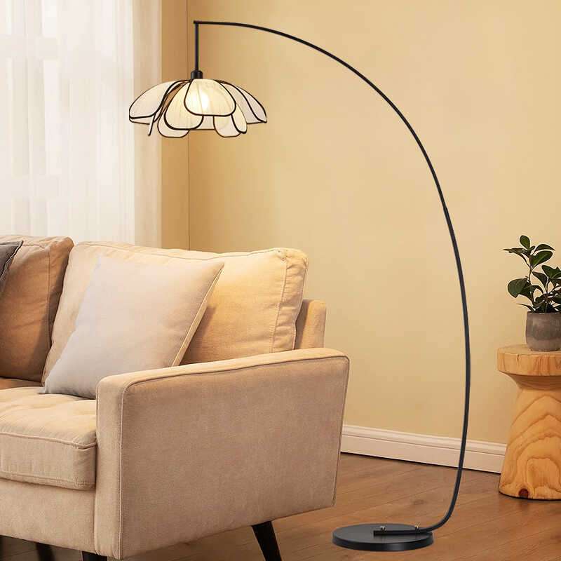 Flowers in Ancient Style Floor Lamp Japanese Style