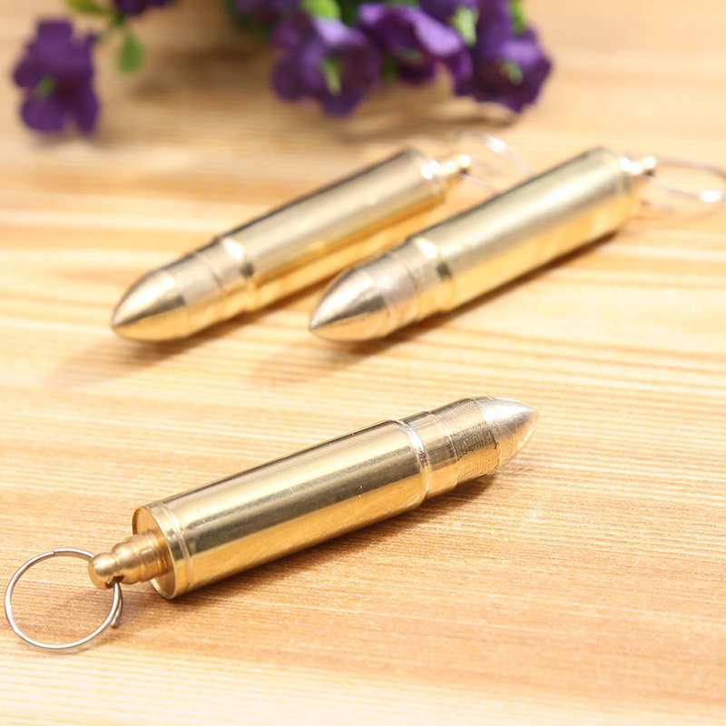 Bullet shape portable keychain