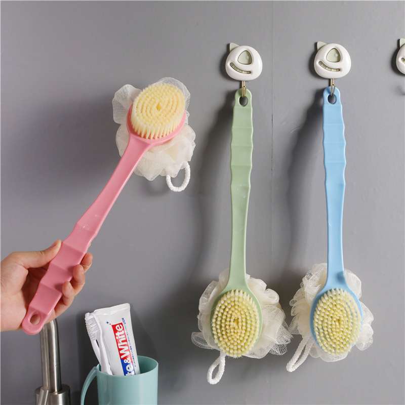 Blue Double-Sided back and body scrubber