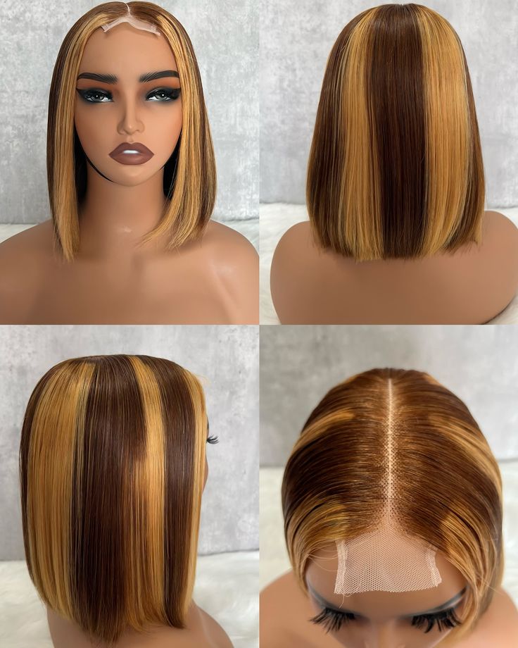Kim K Paino Bob wig 100% human hair 10inches SDD