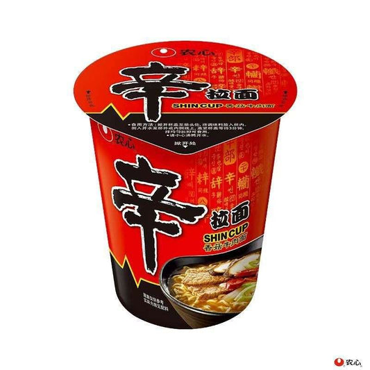 Mushroom beef Shin Ramen Cup noodles 70g Chinese Food