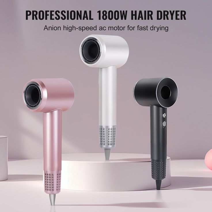 Sonic Hair Dryer for Sensitive Scalp