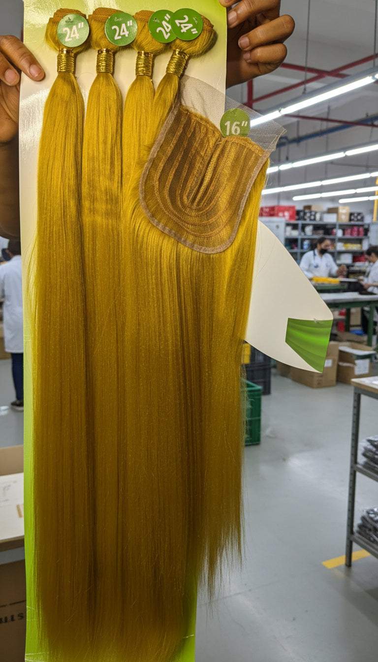 Selina packet hair Premium Gold Blond