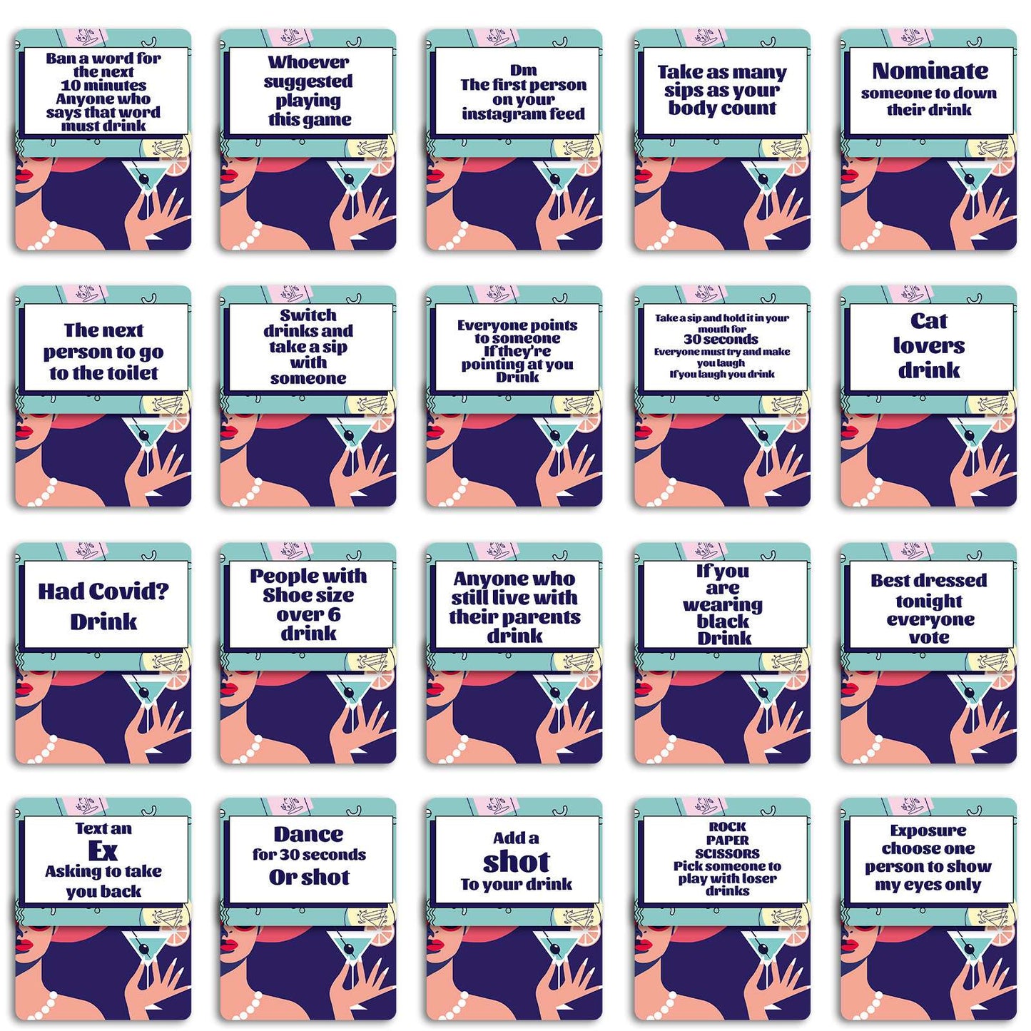 Pre drinking game Adult | Fun Game cards
